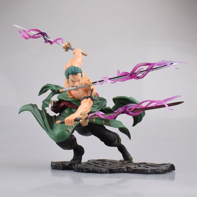 เอฟเฟคเกลียวดาบโซโล (3ชิ้น) Effect Sword Roronoa Zoro (ไม่รวมโมเดล)