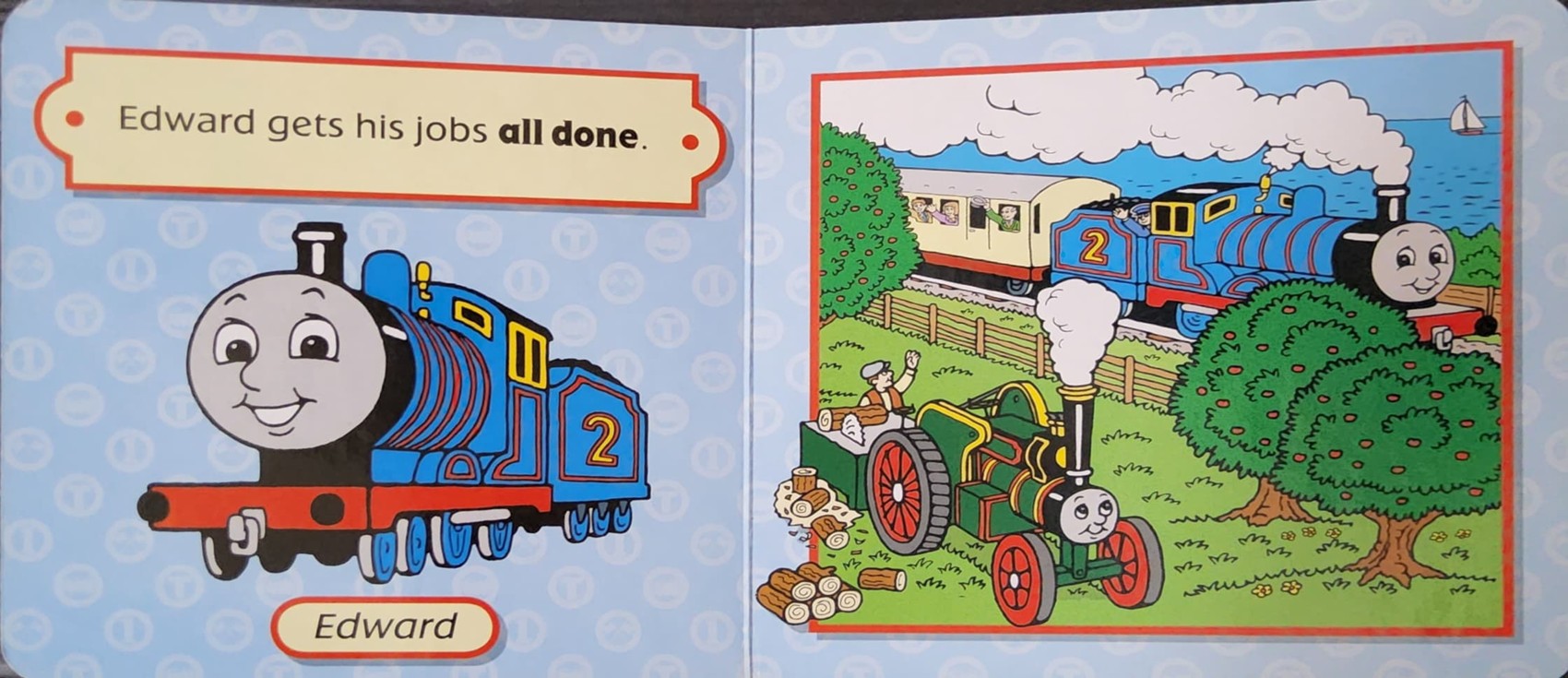 Board Book ** 🍅🍓THOMAS&FRIENDS HERE COME THE ENGINE!