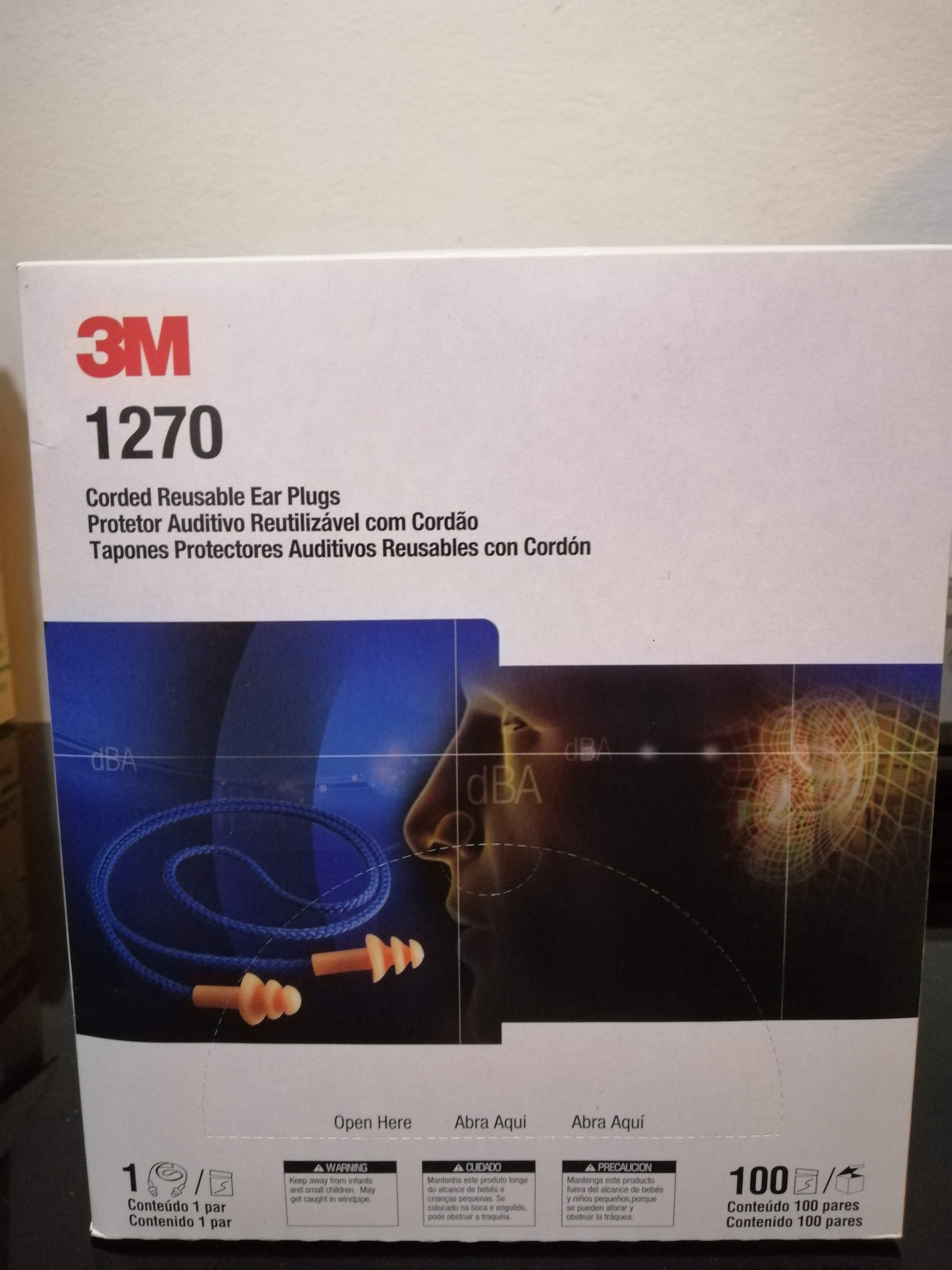 3M 1270 Ear Plugs