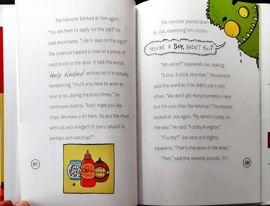 หนังสือนิทานปกแข็ง** 🍅🍓Monster and Chips