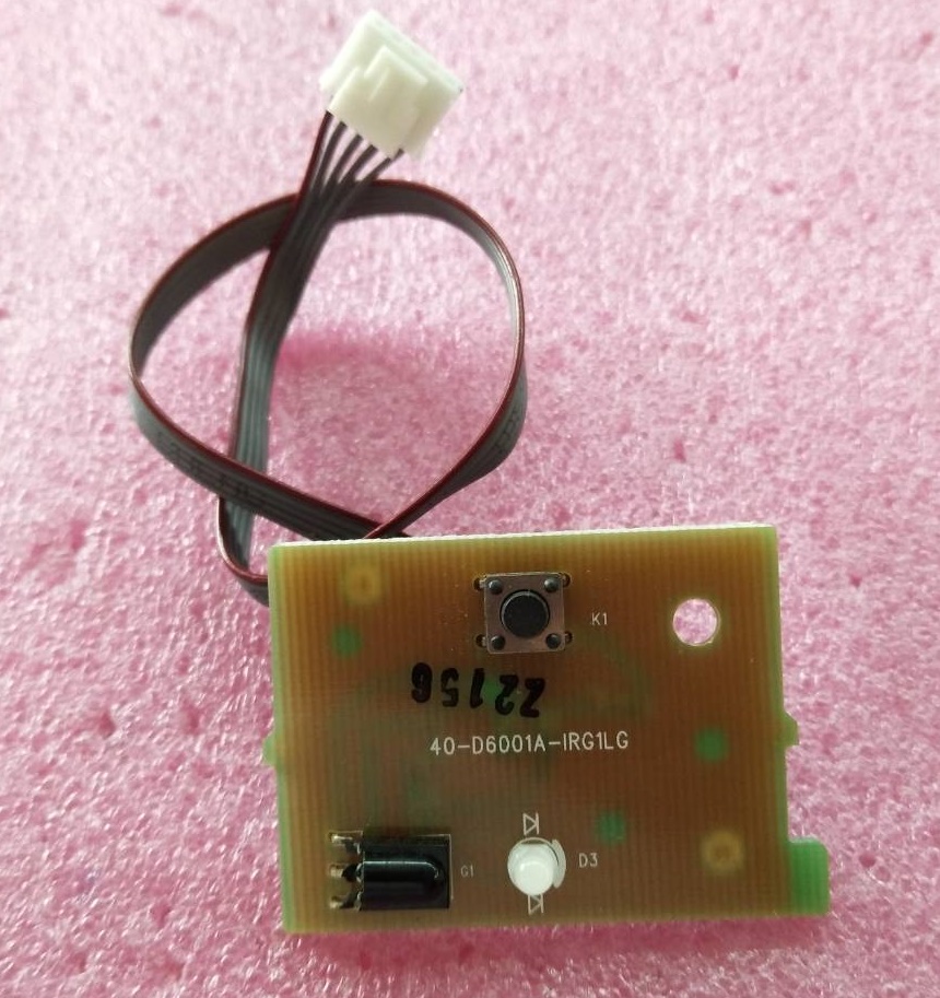 ตัวรับสัญญาณรีโมทย์ทีวี ทีซีแอล TCL ของแท้ถอดจากเครื่อง รุ่น 55P615 พาร์ท40-D6001A-IRG1LG