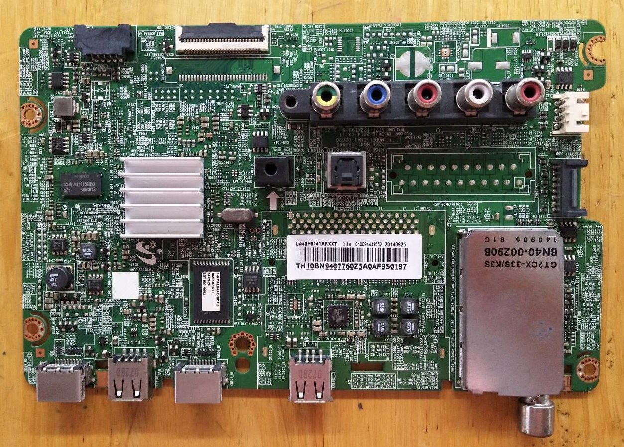 เมนบอร์ดซัมซุง (Mainboard Tv Samsung) รุ่น UA48H5141AK :UA40H5141AK พาร์ท BN94-07154A :BN94-07154C :BN94-07760Z :BN94-07154B