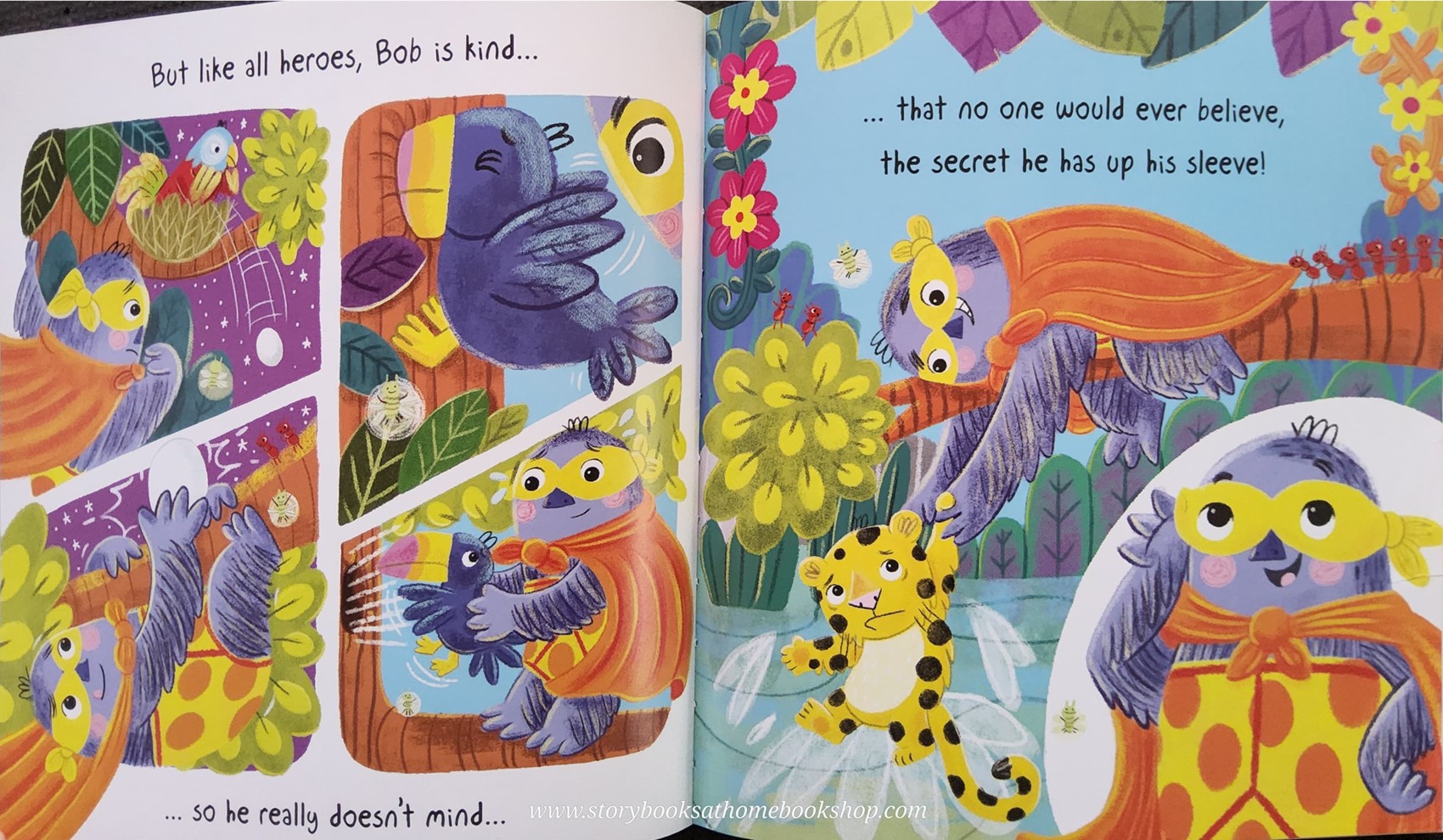 หนังสือนิทานปกอ่อน** 🍅A SLOTH CALLED BOB