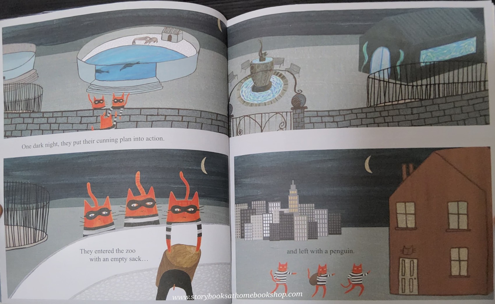 หนังสือนิทานปกอ่อน** 🍅🍓PENGUIN IN PERIL BY HELEN HANCOCKS