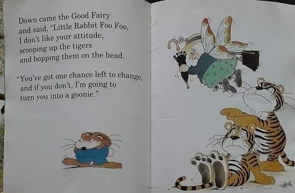 หนังสือนิทานปกอ่อน** 🍅🍓Little Rabbit Foo Foo