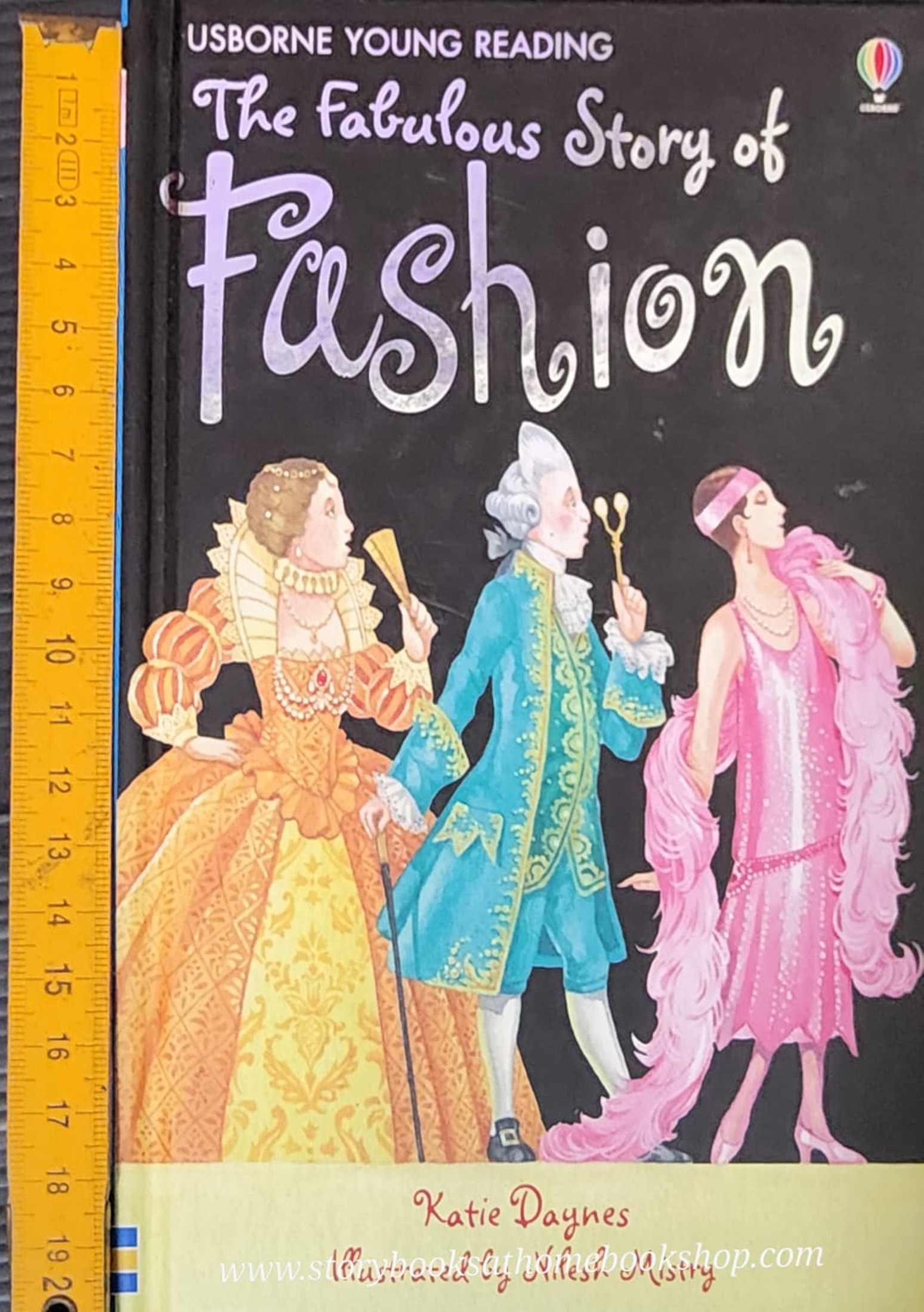 หนังสือนิทานปกแข็ง ** 🍅🍓 USBORNE YOUNG READING:THE FABULOUS STORY OF FASHION