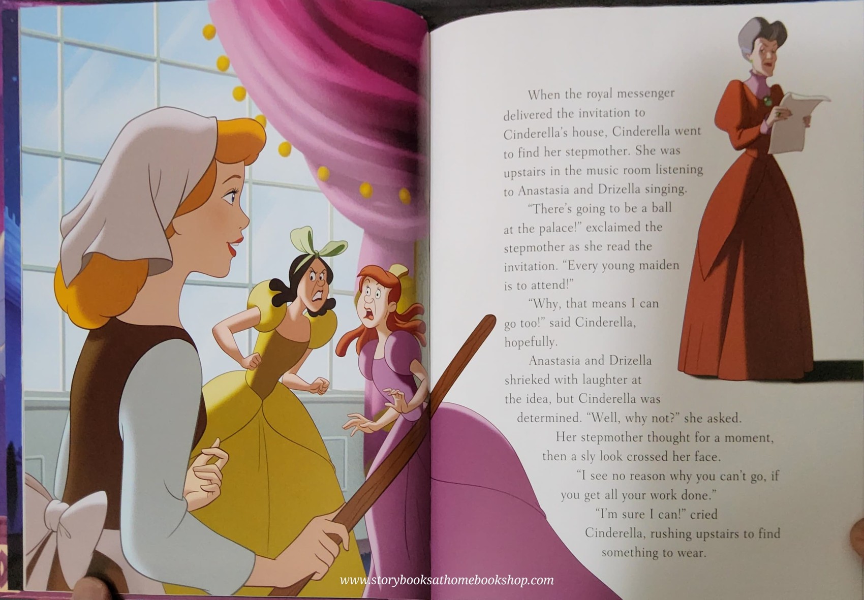 หนังสือนิทานปกแข็ง ** 🍅🍓DISNEY CINDERELLA