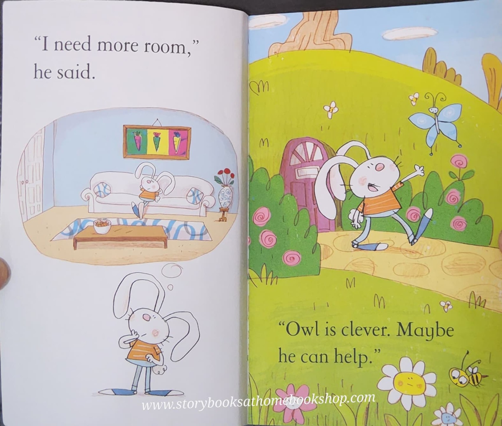 หนังสือนิทานปกอ่อน** 🍅🍅USBORE FIRST READING:THE RABBIT'S TALE