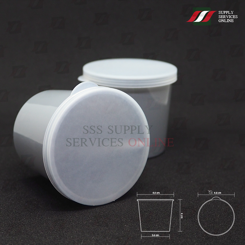 กระปุกเก็บอุจจาระ พร้อมช้อน Stool Container 40mL with Snap Cap
