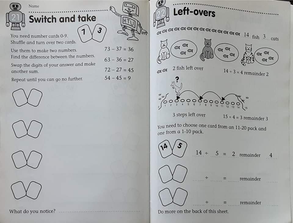 PRACTICE BOOK ** 🍅🍓 NUMBER RESOURCES FOR MUNERACY LESSONS