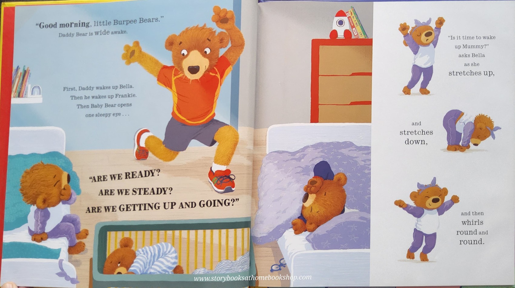 หนังสือนิทานปกแข็ง** 🍓🍓JOE WICKS THE BURPEE BEARS