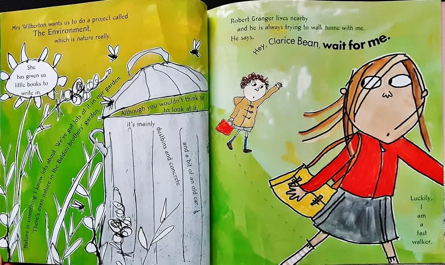 หนังสือนิทานปกอ่อน** 🍅🍅WHAT PLANET ARE YOU FROM CLARICE BEAN? BY LAUREN CHILD