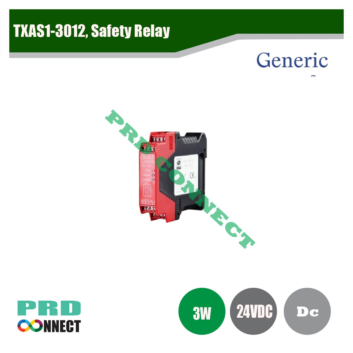 TXAS1-3012, SAFETY RELAY