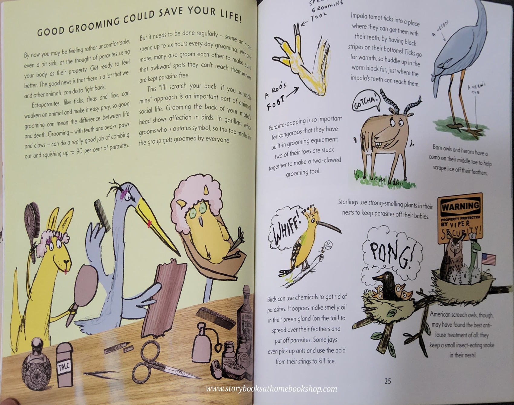 หนังสือนิทานปกอ่อน ความรู้** 🍅🍓ANIMAL SCIENCE: WHAT'S EATING YOU? PARASIRES-THE INSIDE STORY