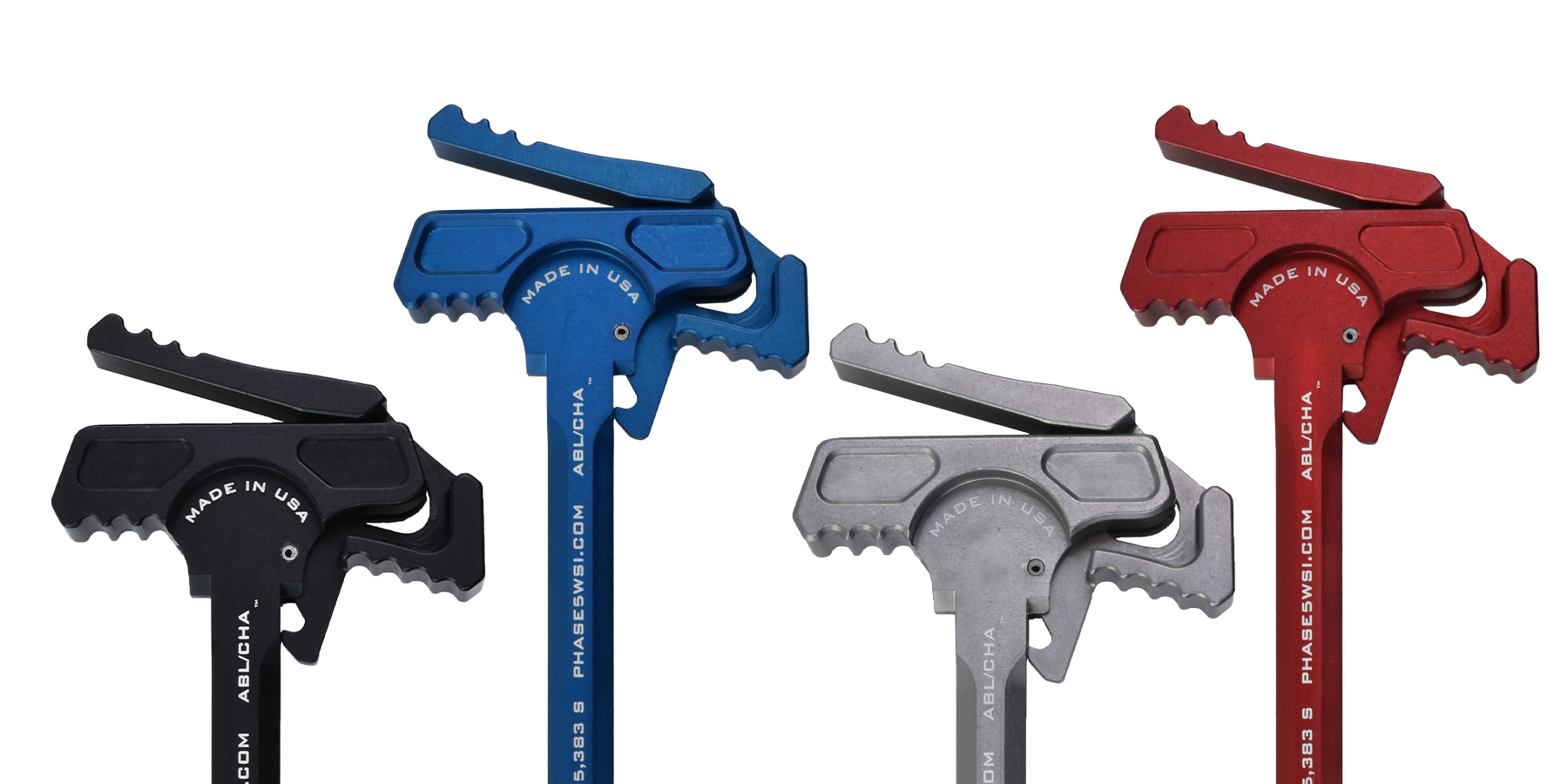 PHASE 5™ - (ABL/CHA) AMBI BATTLE LATCH CHARGING HANDLE ASSEMBLY (สี BLUE)
