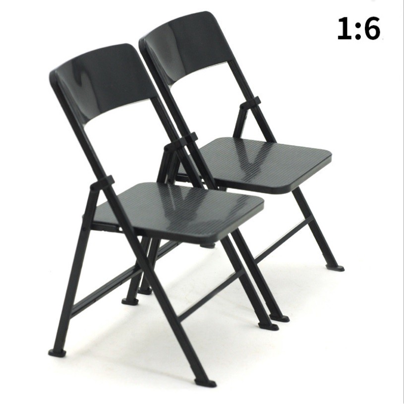 เก้าอี้พับทหาร อุปกรณ์เสริมประกอบฉาก ฟิกเกอร์ โมเดล 12นิ้ว สเกล1/6 military chair Figure Model 12inch 1/6 scale