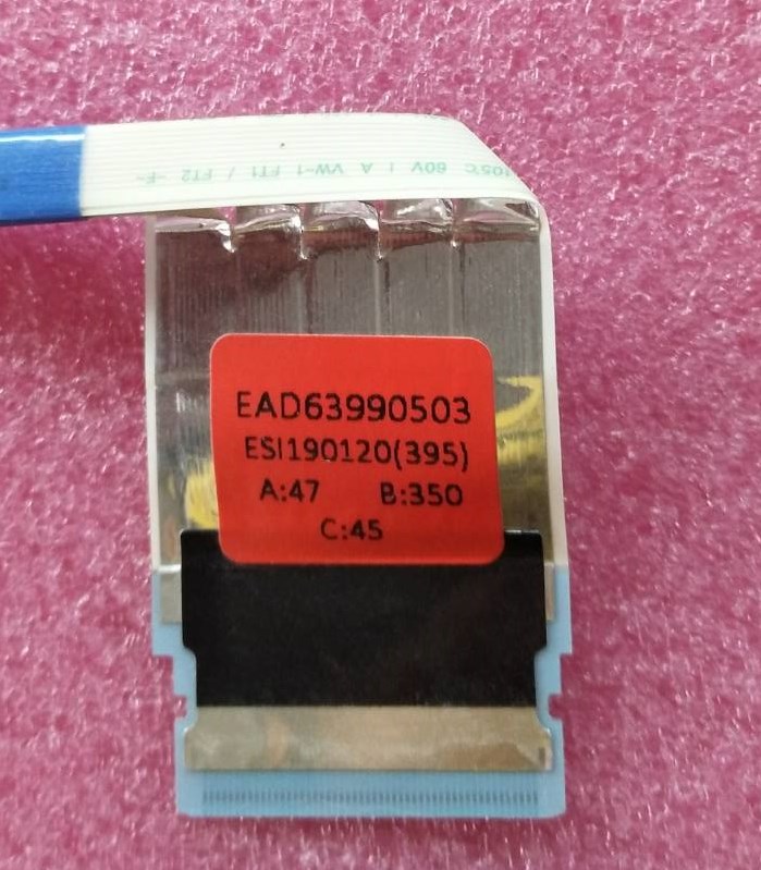 สายแพยาวแอลจี LG ของแท้ถอดจากเครื่อง รุ่น43LK5700 พาร์ม EAD63990503 และรุ่นอื่นที่พาร์มเหมือนกัน