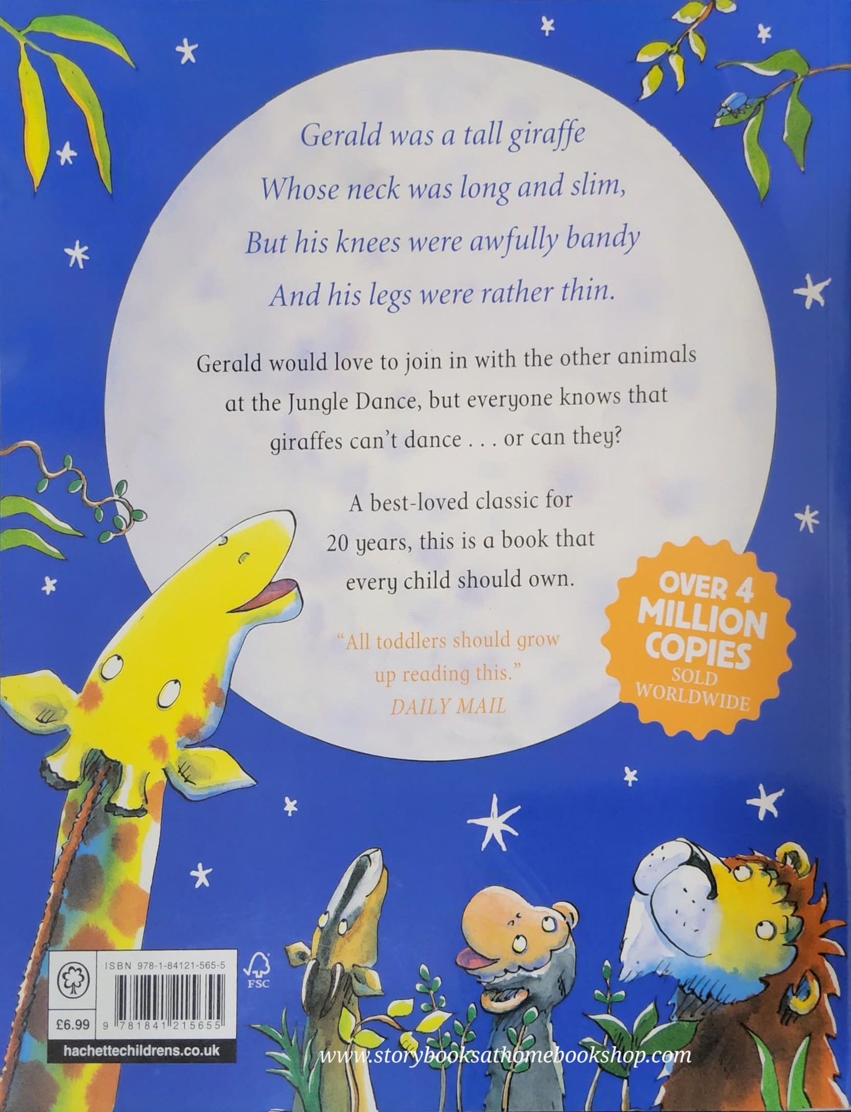 หนังสือนิทานปกอ่อน** 🍅🍓GIRAFFES CAN'T DANCE BY GILES ANDREAE AND GUY PARKER-REES