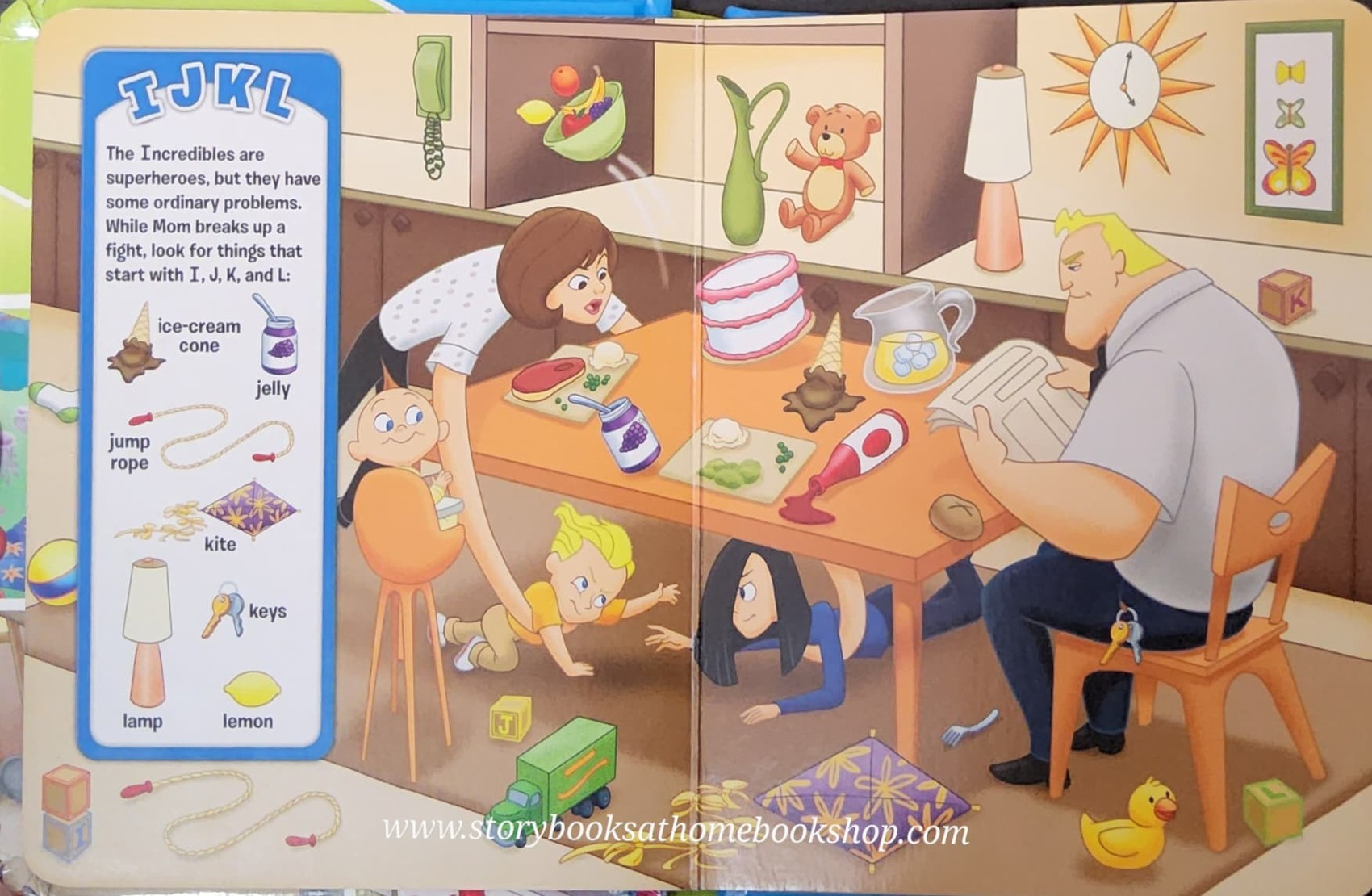 BOARD BOOK** 🍅🍓DISNEY ABCS ALL AROUND: LITTLE FIRST LOOK AND FIND