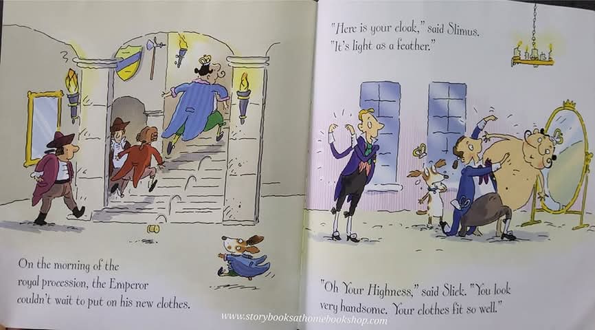 หนังสือนิทานปกอ่อน ** 🍓🍓 THE EMPEROR'S NEW CLOTHES