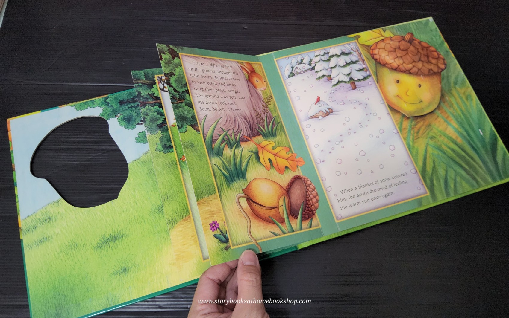 หนังสือนิทานปกแข็ง** 🍅🍅THE ACORN AND THE OAK TREE