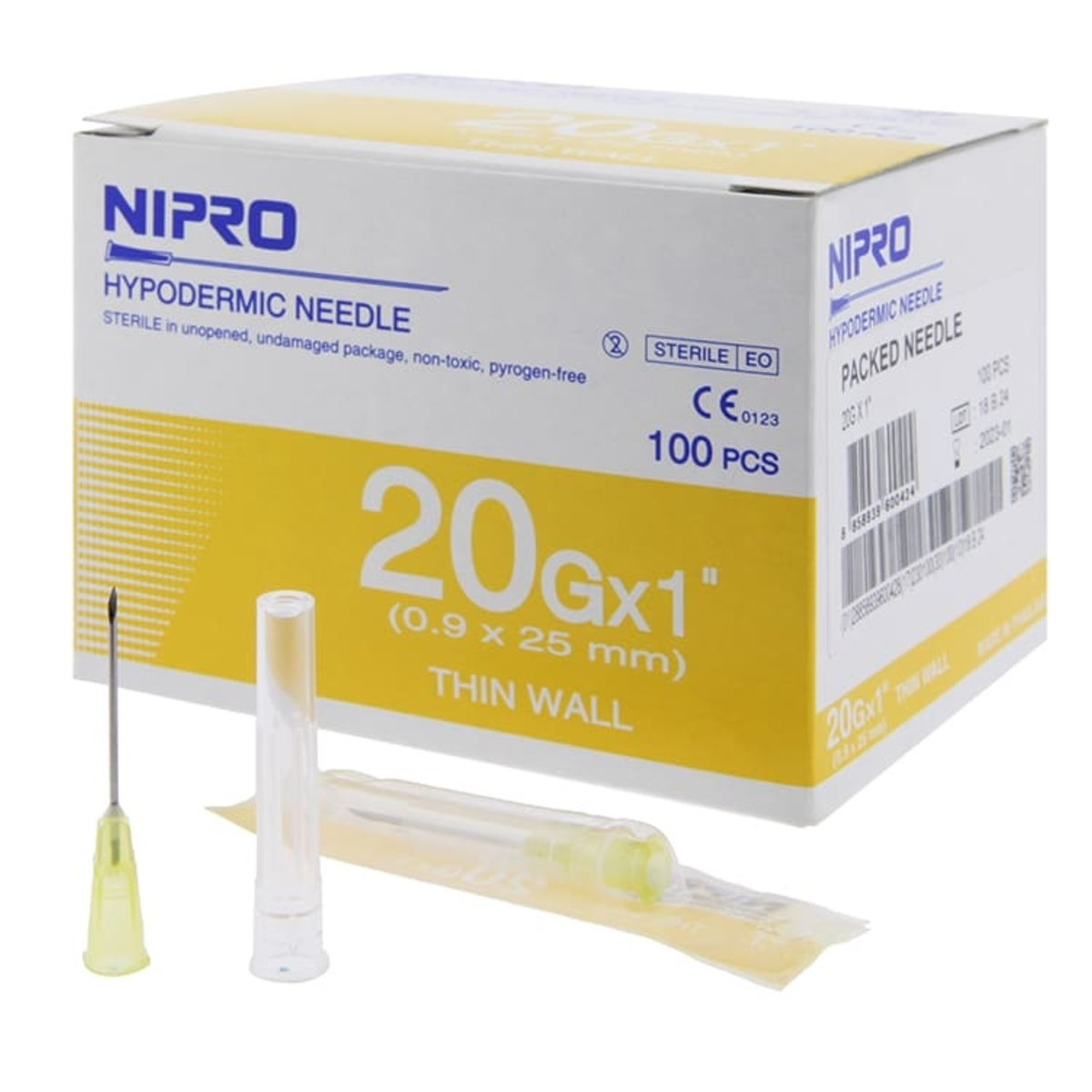 NIPRO เบอร์ 20G x 1 นิ้ว