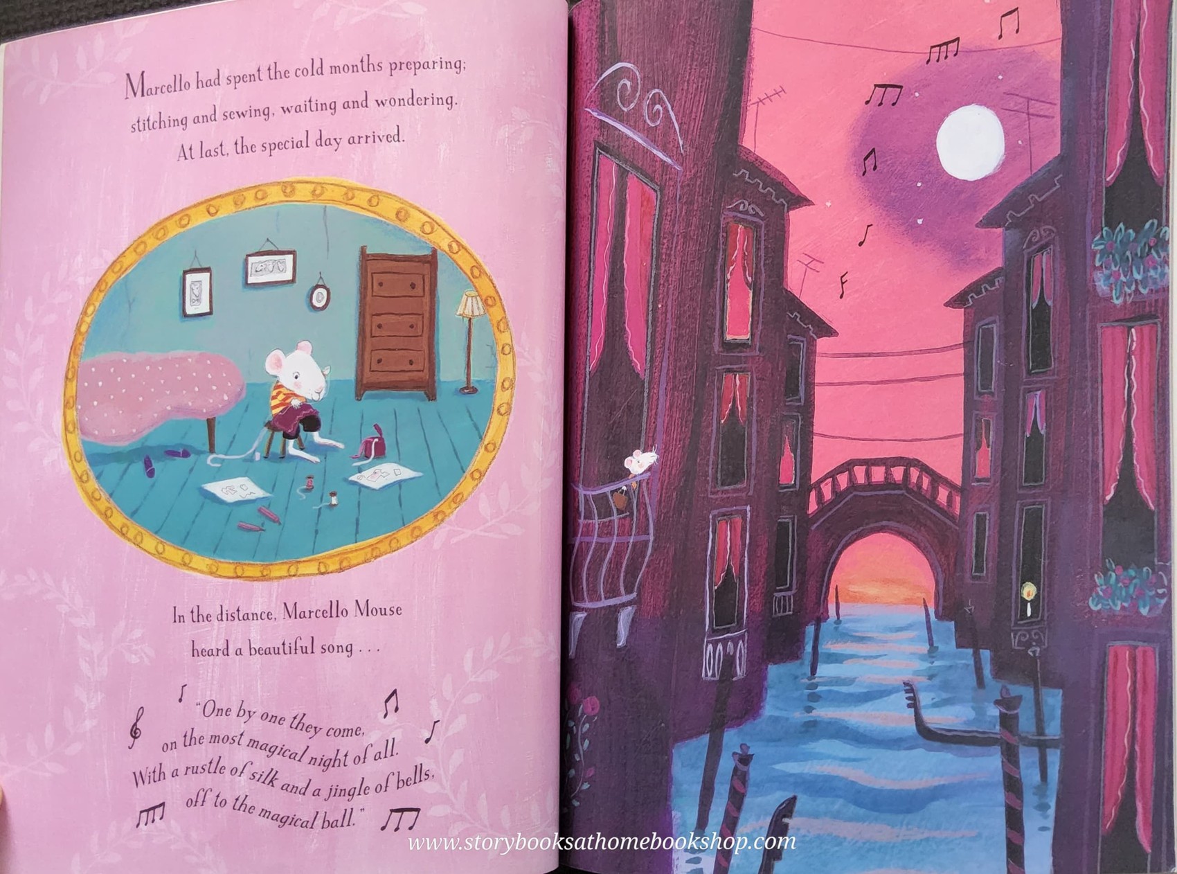 หนังสือนิทานปกอ่อน** 🍅🍓MARCELLO MOUSE AND THE MASKED BALL