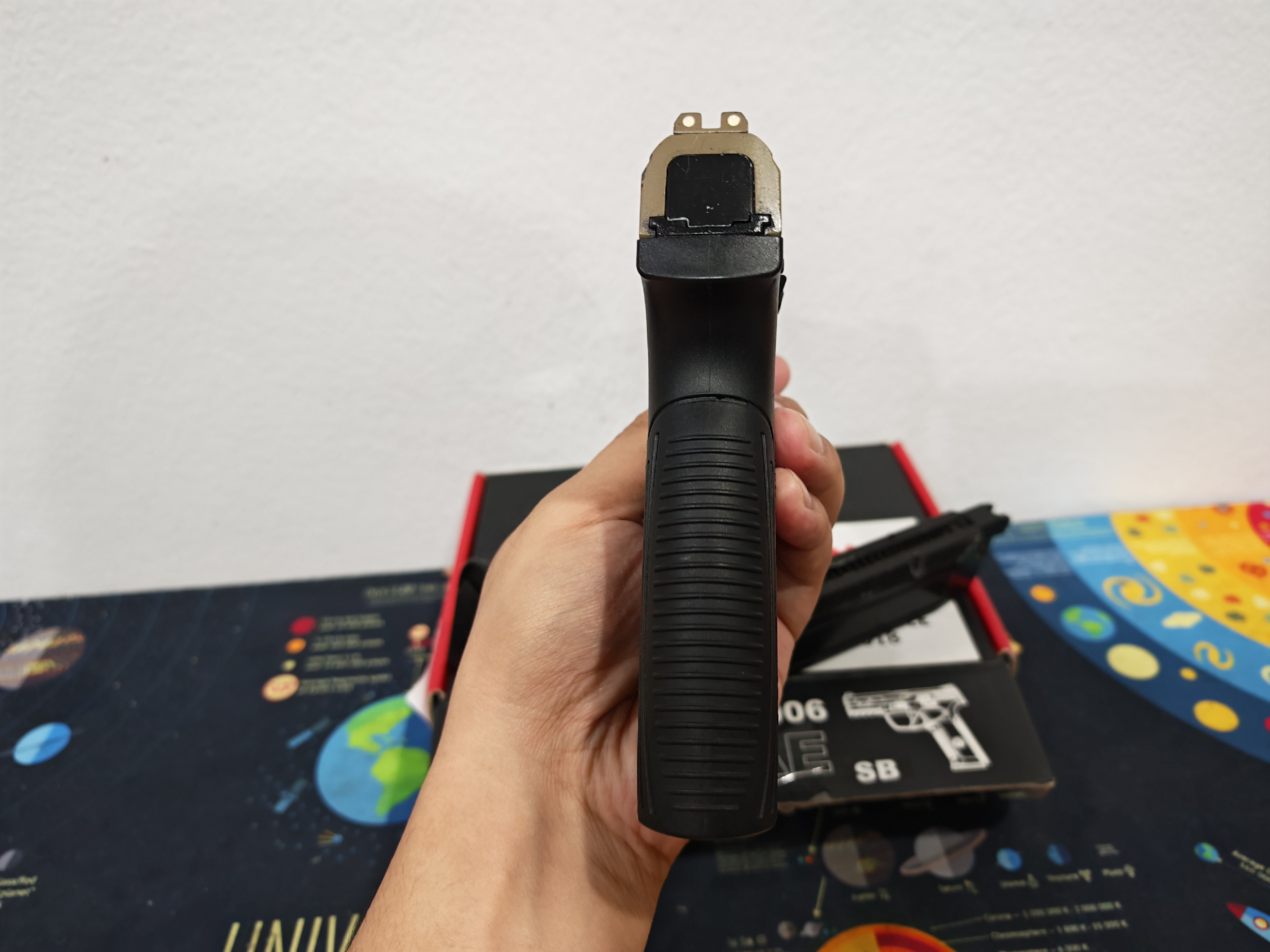 ICS BLE 006 SD4 XAE Gas TWO-TONE Revo Valve System สีทูโทน 2 แม็กกาซีน GBB ไต้หวัน BB Gun บีบีกัน แบบแก๊ส ปืนอัดลม มือสอง Airsoft Gun