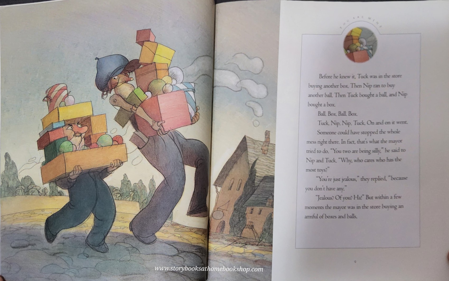 หนังสือนิทานปกอ่อน** ♥️YOU ARE MINE BY MAX LUCADO