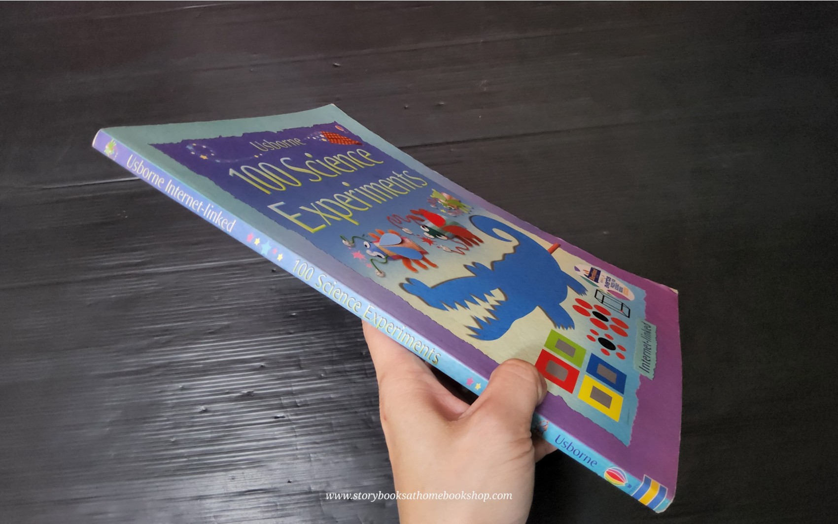 KNOWLEDGE BOOK ** 🍅🍓 USBORNE 100 SCIENCE EXPERIMENTS