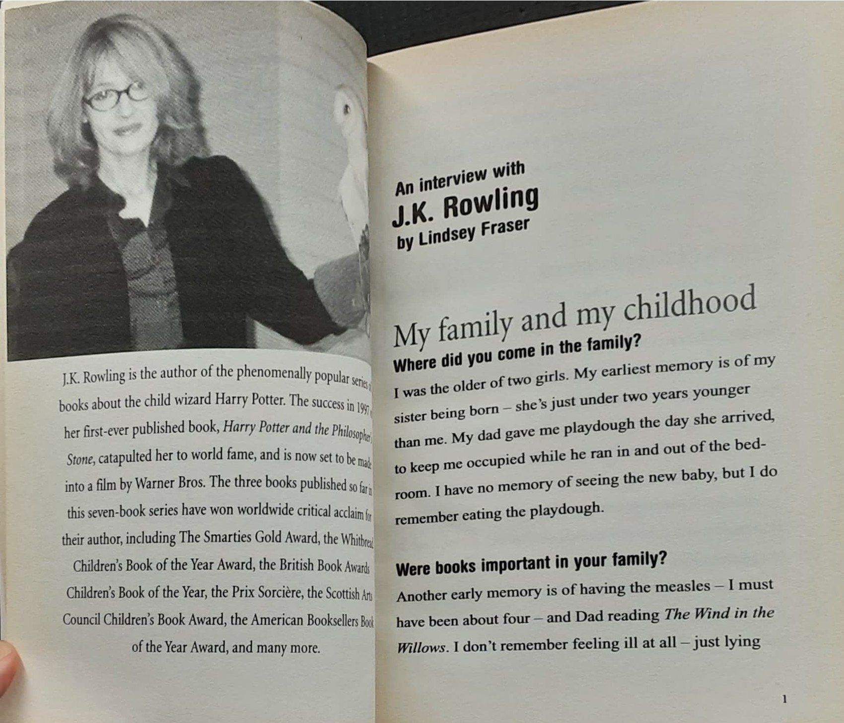 วรรณกรรมเยาวชน 🍅🍓An Interview with J.K. Rowling