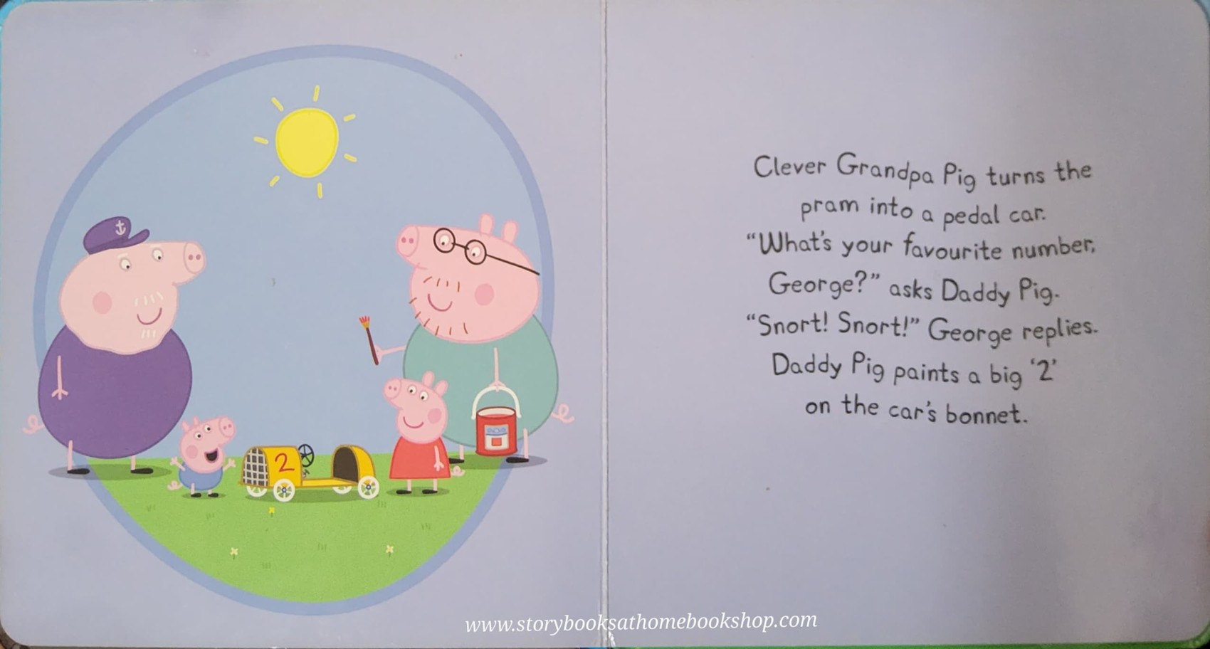 BOARD BOOK ** 🍅🍅PEPPA PIG: GEORGE'S RACING CAR