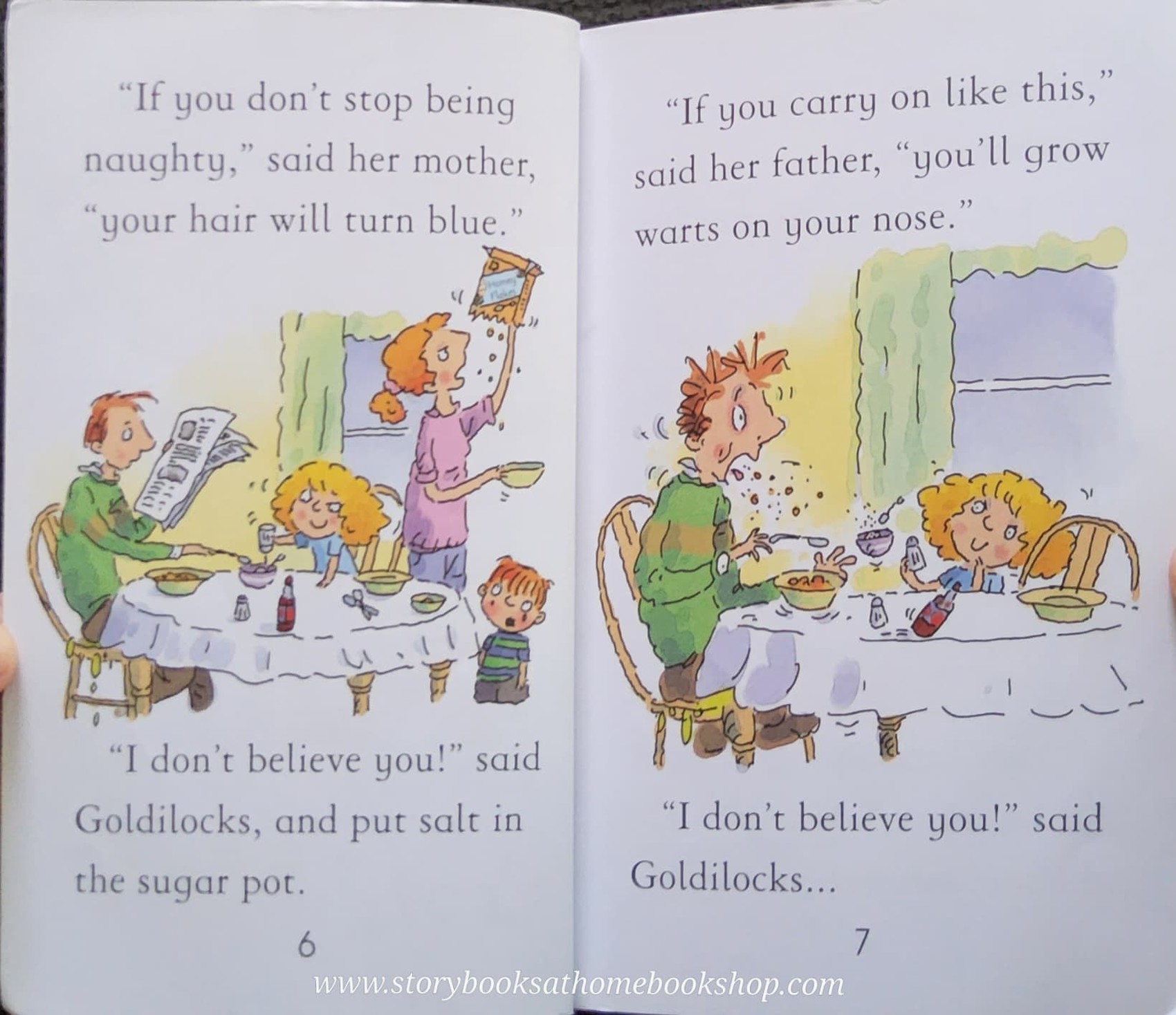 หนังสือนิทานปกอ่อน** ♥️USBORNE FIRST READING: GOLDILOCKS AND THE THREE BEARS