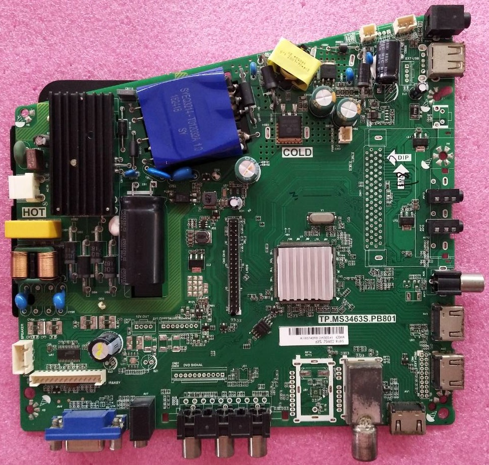 One Board SINGER ซิงเกอร์ ของแท้ถอดจากเครื่อง รุ่นLED43DIF พาร์ท TP.MS3463S.PB801 ทีบาร์ST4251B01-1
