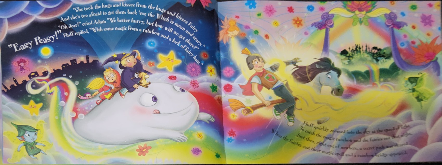หนังสือนิทานปกอ่อน** 🍓🍓ADAM AND THE MAGIC RAINBOW BY BENJI BENNETT