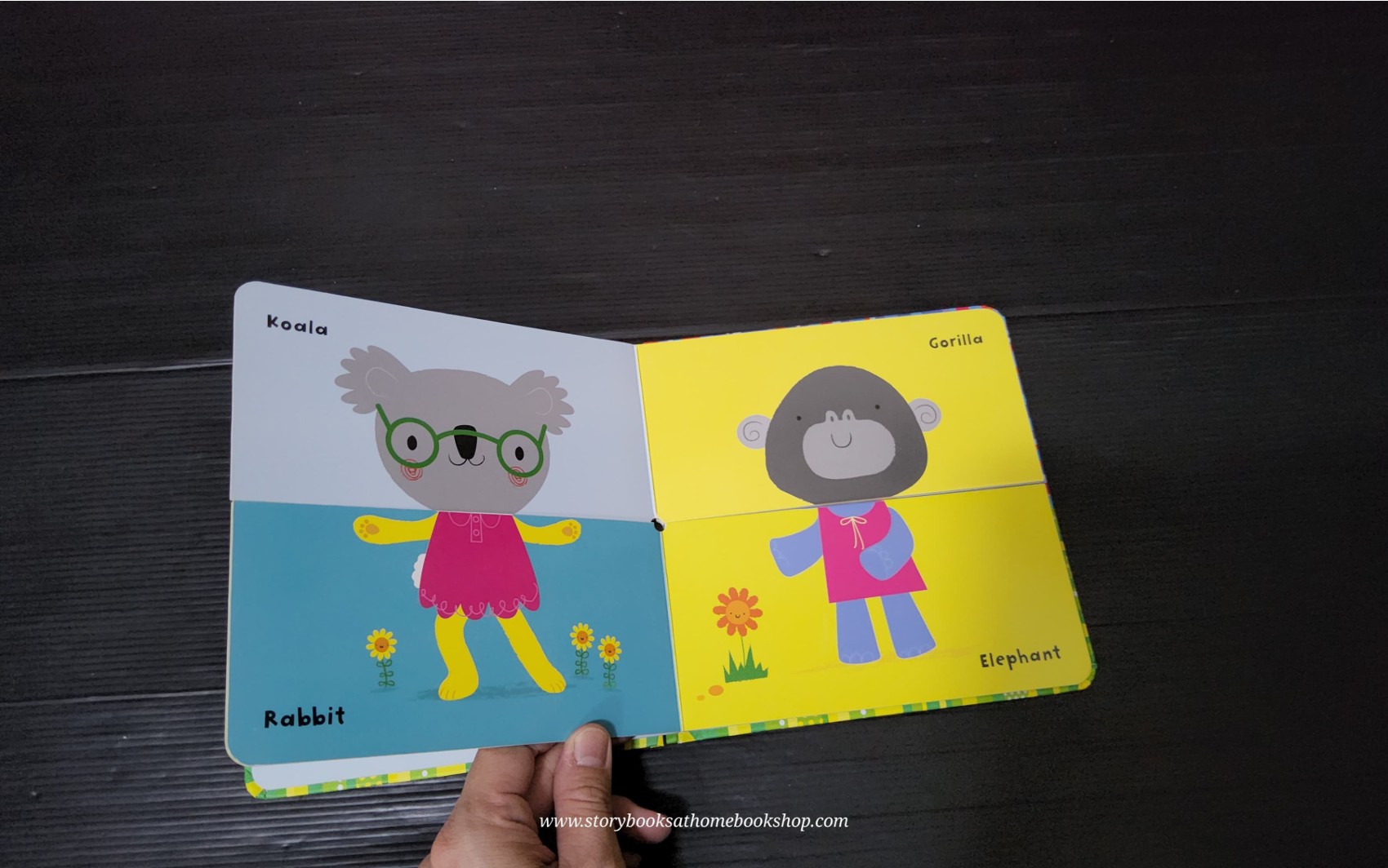 **MIX&MATCH BOARD BOOK** ♥️USBORNE BABY'S VERY FIRST MIX&MATCH PLAY BOOK