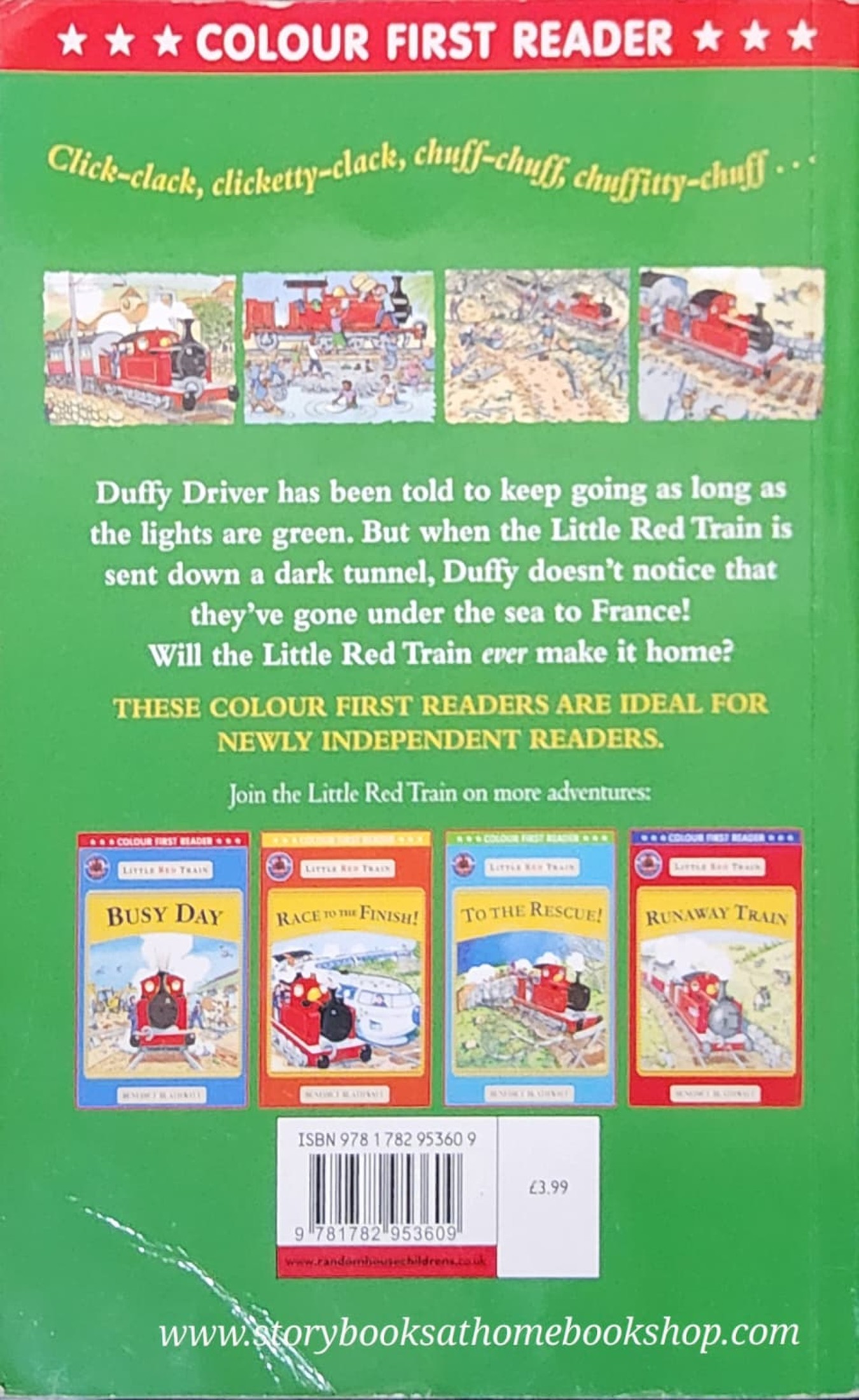 หนังสือนิทานปกอ่อน ** 🍅🍓LITTLE RED TRAIN GREEN LIGHT!