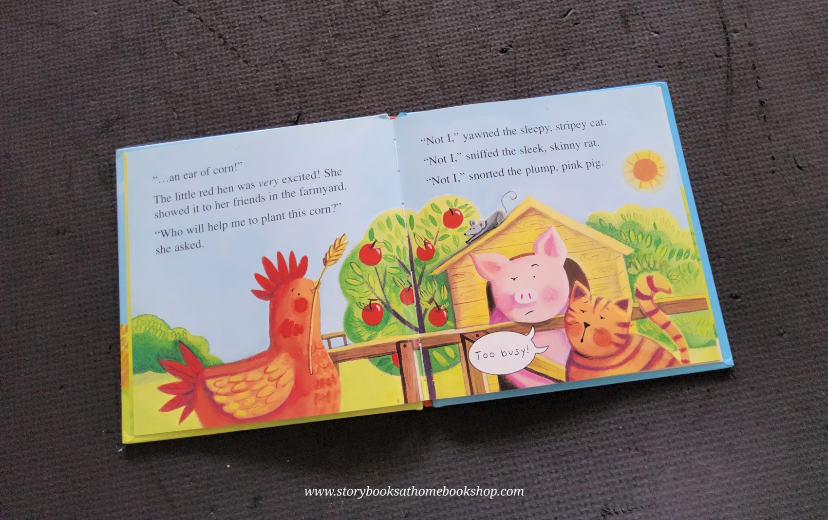 หนังสือนิทานปกแข็ง ** ♥️FIRST FAVOURITE TALES THE LITTLE RED HEN