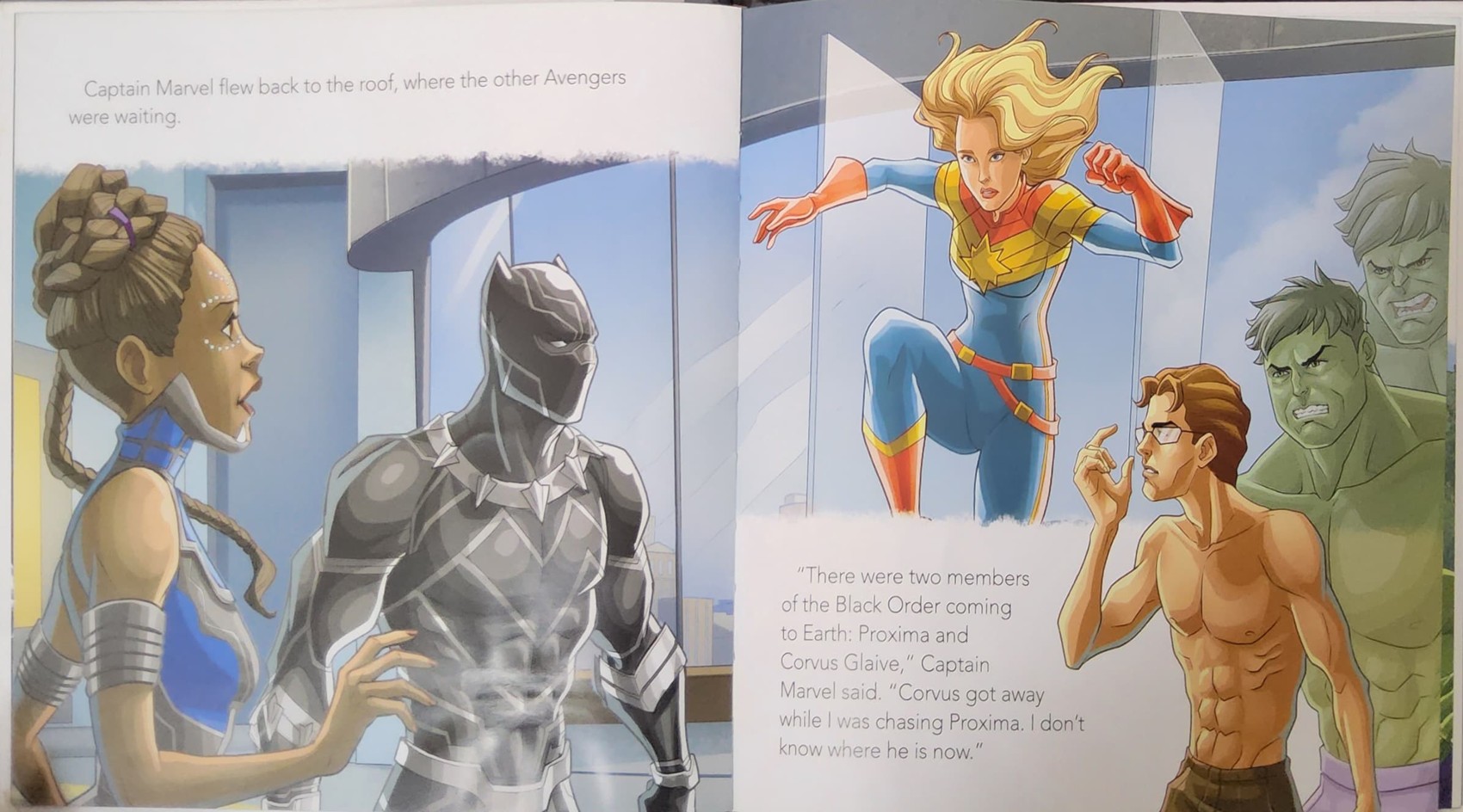 หนังสือนิทานปกแข็ง ** 🍅🍓MARVEL AVENGERS BATTLE AGAINST THE BLACK ORDER