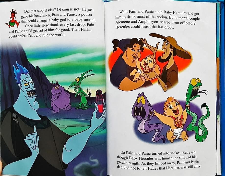 หนังสือนิทานปกแข็ง** 🍅🍅DISNEY : HERCULES