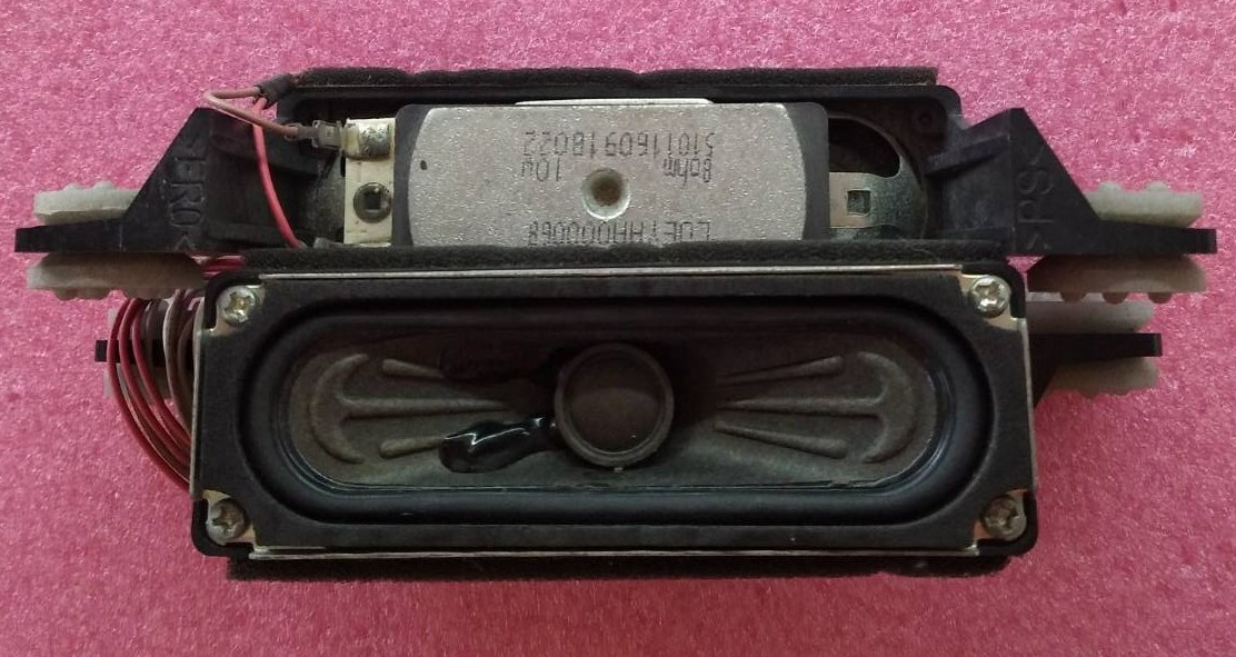 ลำโพงทีวีPanasonic (พานาโซนิค) มือสองพร้อมใช้งาน รุ่นTH-43D410T TH-40D400T TH-49DS630T พาร์ทL0EYAA000068 (8โอมห์ 10วัตต์)