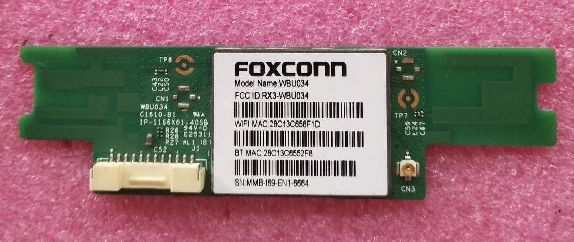 ตัวรับสัญญาน WIFI SHARP (ชาร์ป) อะไหล่แท้/มือสองพร้อมใช้งาน รุ่น LC-40SA5500X พาร์ทRUNTKB588WJQZ