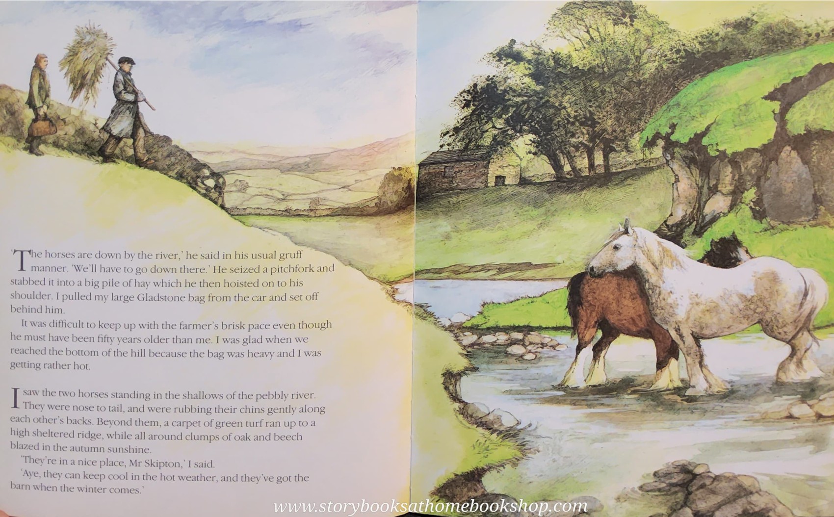 *หนังสือนิทานปกอ่อน** 🍅BONNY'S BIG DAY BY JAMES HERRIOT.RUTH BROWN