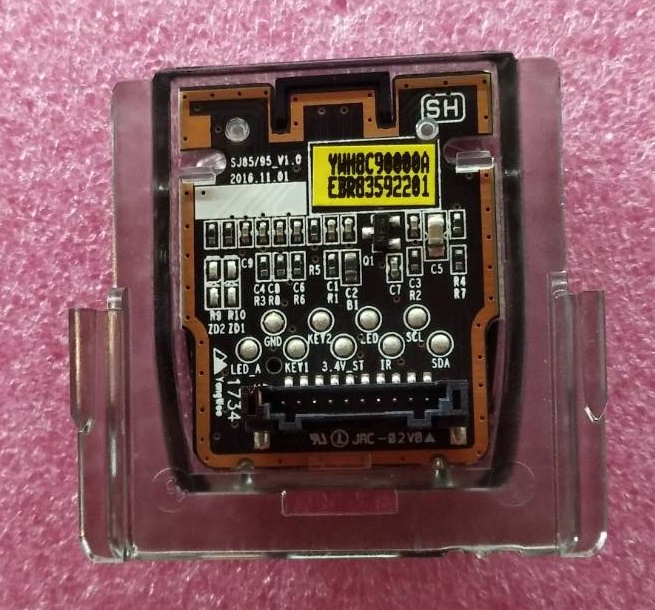 สวิตซ์/คีย์กดทีวี/ตัวรับรีโมท LG (แอลจี) อะไหล่แท้/ของถอด พาร์ท EBR83592201 รุ่น 65SJ800T และใช้ได้กับหลายรุ่นที่พาร์ทตรงกัน