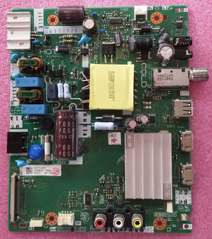 วันบอร์ดชาร์ป SHARP อะไหล่แท้/มือสองพร้อมใช้งาน ใช้กับรุ่น 2T-C42BD1X :2T-C42BD8X