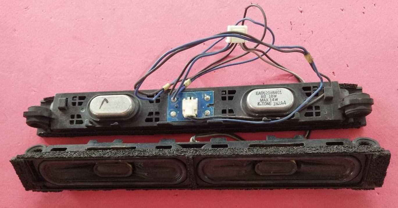 ลำโพงทีวี LG (แอลจี) ของแท้ถอดจากเครื่อง รุ่นLW5700 LW6500 LW4500 LV3730 LV2130 พาร์ท EAB62088401 EAB62088401 (10W 8โอมห์)