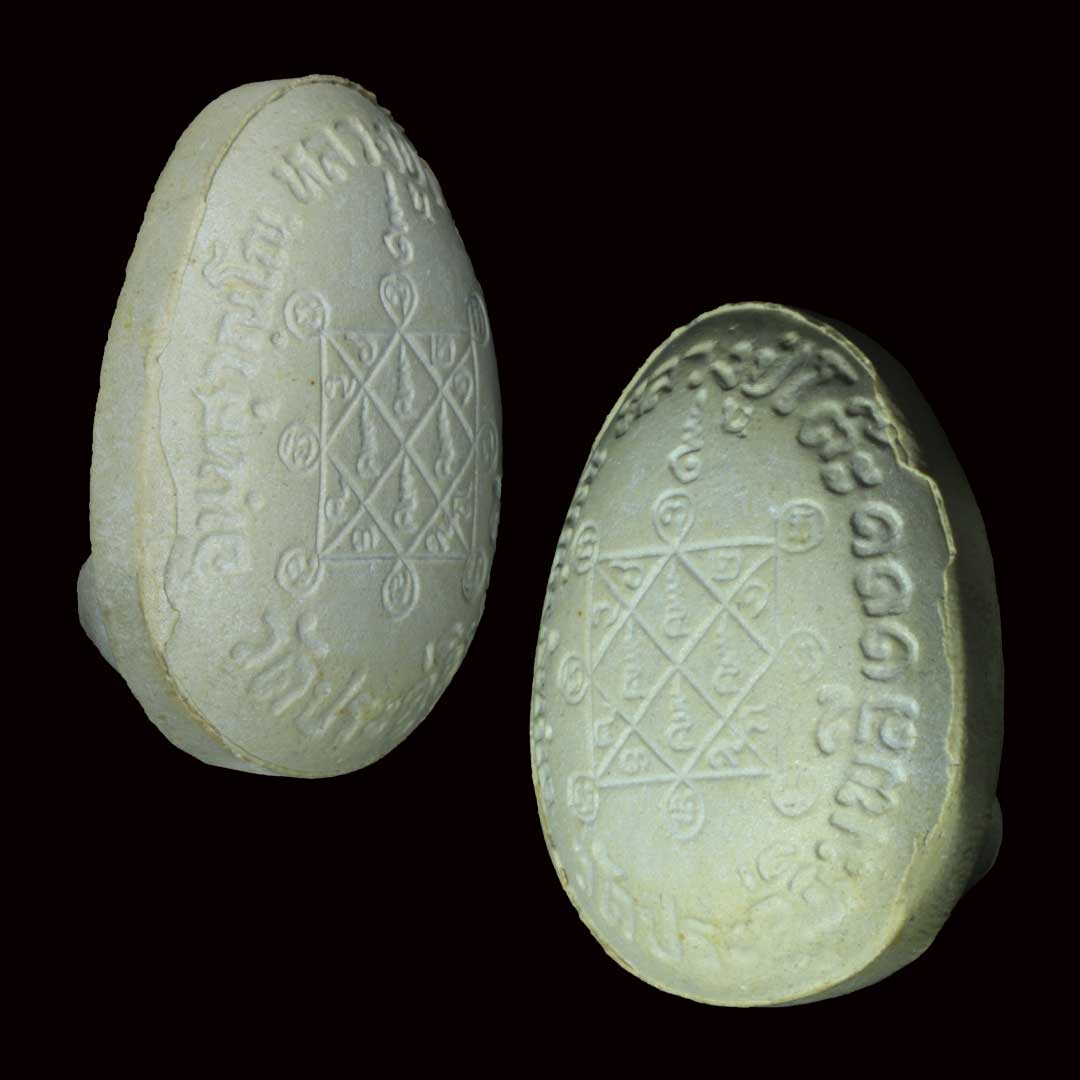 พระปิดตาจัมโบ้ หลวงปู่โต๊ะ รุ่น 111 ปี เนื้อผงเกสร หลังยันต์ตรี ปี2541