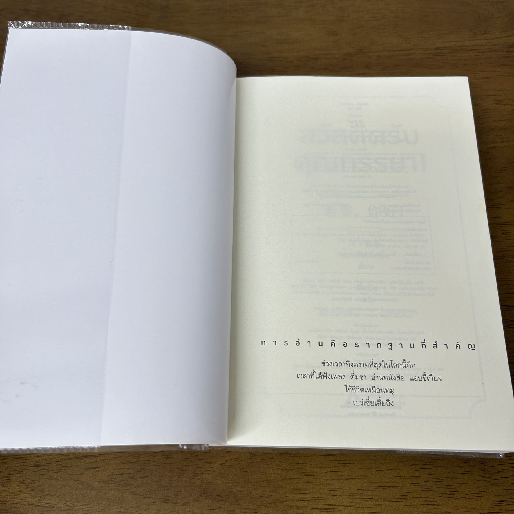 สวัสดีครับ คุณภรรยา! ... เย่ว์เซี่ยเตี๋ยอิ่ง Yue Xia Die Ying (มือสอง) นิยายรัก แปลจีน อรุณ