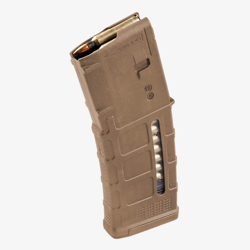 MAGPUL - PMAG® 30 AR/M4 GEN M3® Window (FDE) (30RD) (แถมตัวบล็อกลูก -10RD)