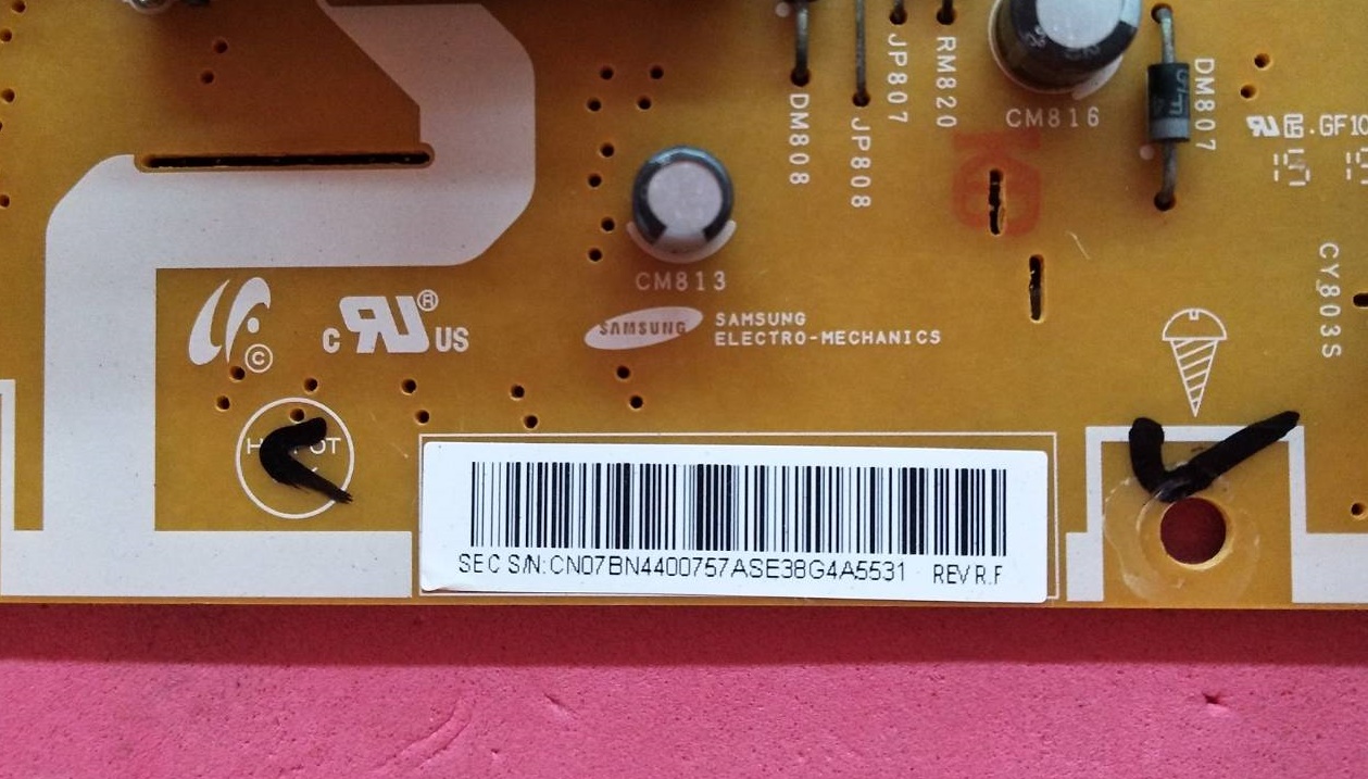 POWER SUPPLY SAMSUNG (ซัพพลาย ซัมซุง) อะไหล่แท้/ของถอดพร้อมใช้งาน พาร์ท BN44-00757A :BN44-00757G รุ่น HG40AD590BK :UA48H4200AK :UA48H5003AK :UA48H5003TK